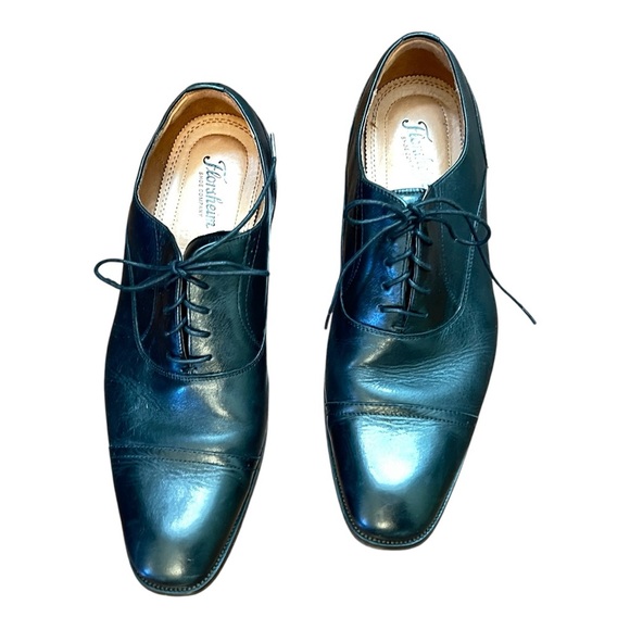 Florsheim Shoe Company Men’s black leather Sorrento Cap...